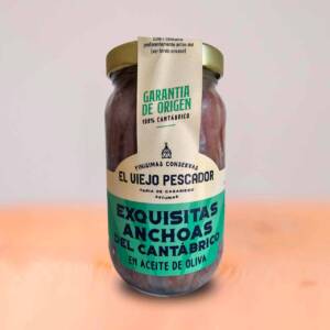 Filetes de Anchoa del Cantábrico en Aceite de Oliva