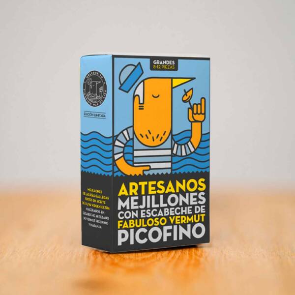 Mejillones en escabeche (8/12 piezas) PICOFINO